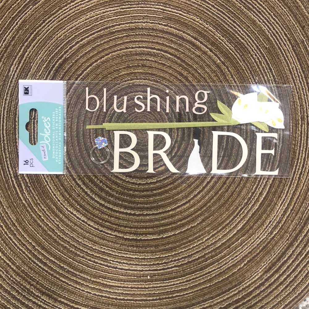 Jolee’s Stickers - Blushing Bride